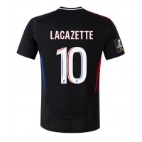 Maglie da calcio Olympique Lyonnais Alexandre Lacazette #10 Seconda Maglia 2024-25 Manica Corta